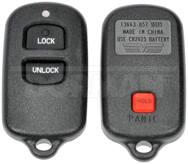 Dorman Keyless Remote Case P/N 13663