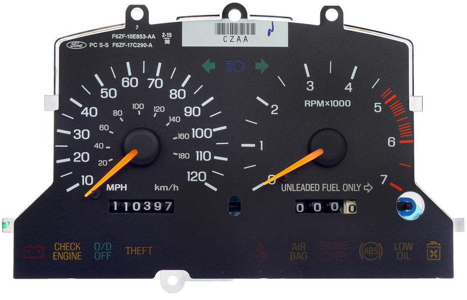 Dorman Reman Instrument Clstr P/N 599-643