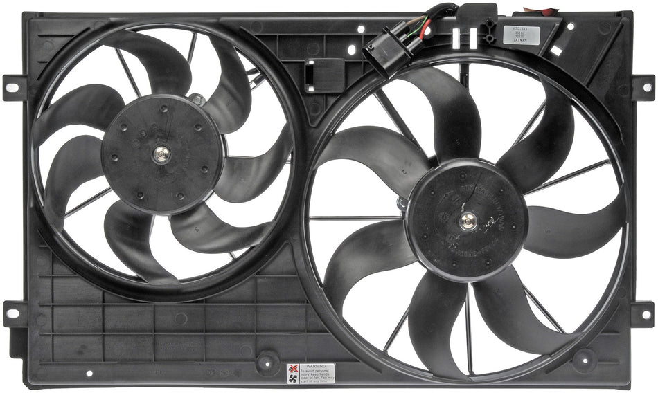 Conjunto de ventilador doble Dorman P/N 620-843