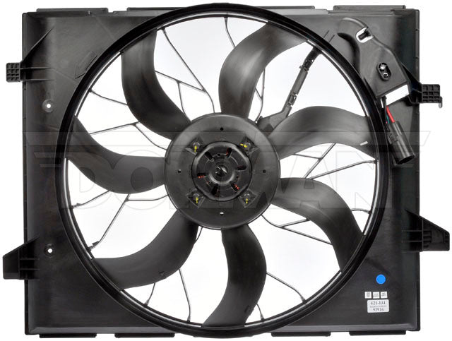 Dorman Radiator Fan P/N 621-134, Dodge Durango 2013-11, Jeep Grand Cherokee 2013-11