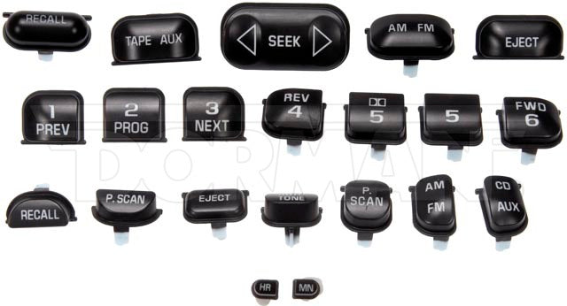 Botones de radio Dorman P/N 76821