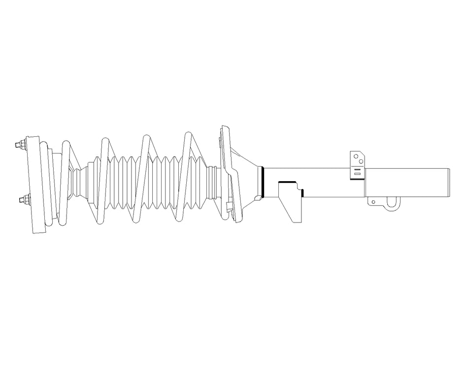 GSP Loaded Strut Assembly P/N 810404