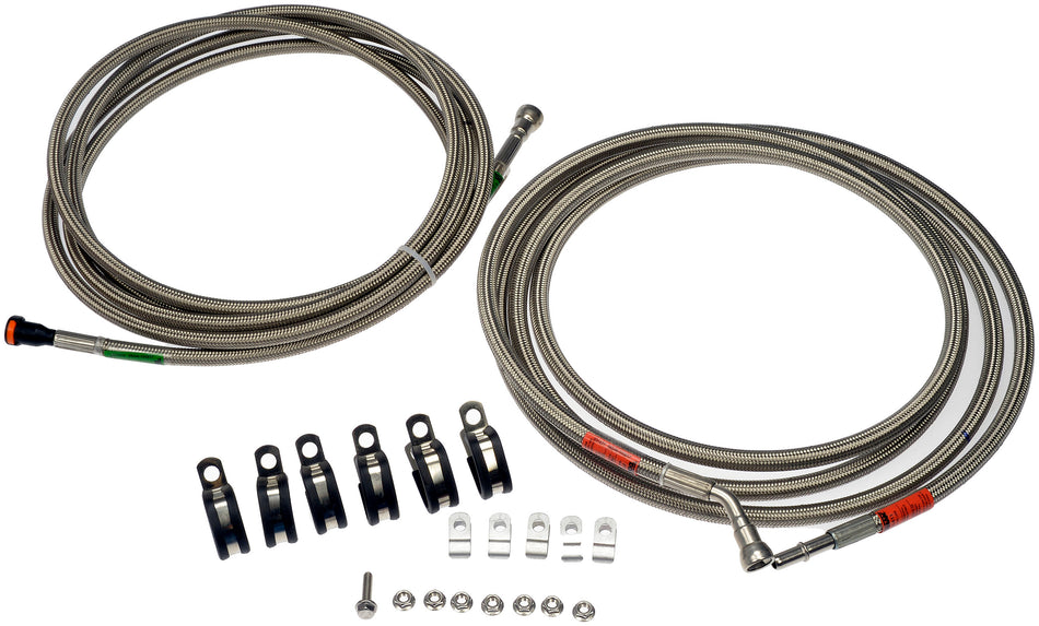 Línea de combustible trenzada de acero inoxidable Dorman P/N 819-811