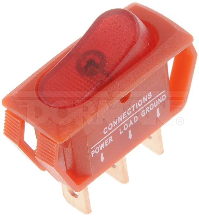 Dorman Rocker Rect Red/Red P/N 84834
