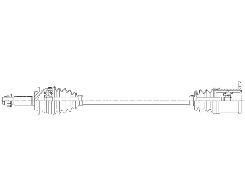 GSP New CV Axle P/N NCV69265