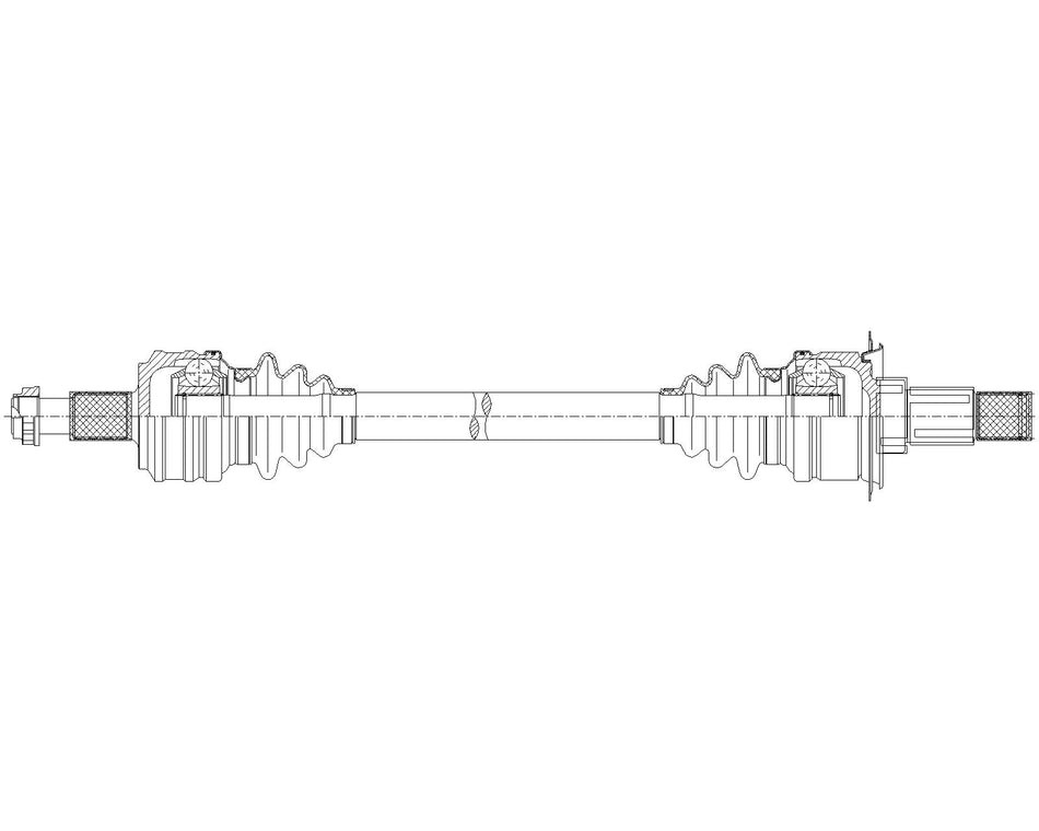 Eixo CV GSP Performance Revolution P/N PR48055