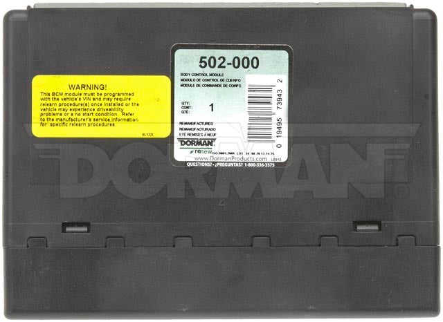 Dorman Reman Body Module P/N 502-000